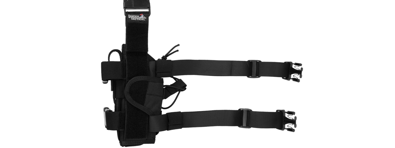 CA-322BN 1000D NYLON TORNADO DROP LEG HOLSTER (BLACK) - Click Image to Close