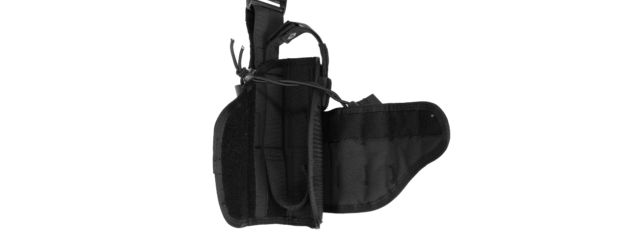 CA-322BN 1000D NYLON TORNADO DROP LEG HOLSTER (BLACK)