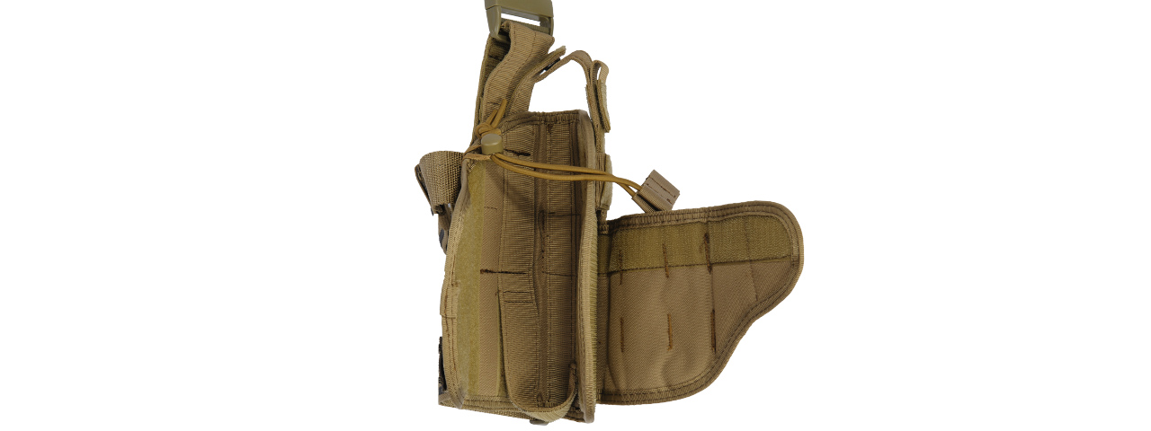 CA-322TN 1000D NYLON TORNADO DROP LEG HOLSTER (TAN)