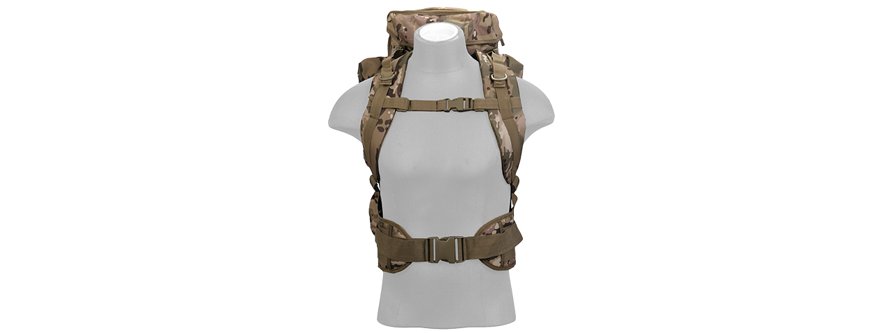 CA-356CN TACTICAL NYLON RIFLE BACKPACK (CAMO) - Click Image to Close