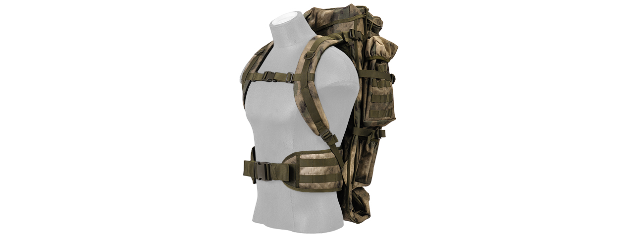 CA-356FN NYLON RIFLE BACKPACK (AT-FG) - Click Image to Close