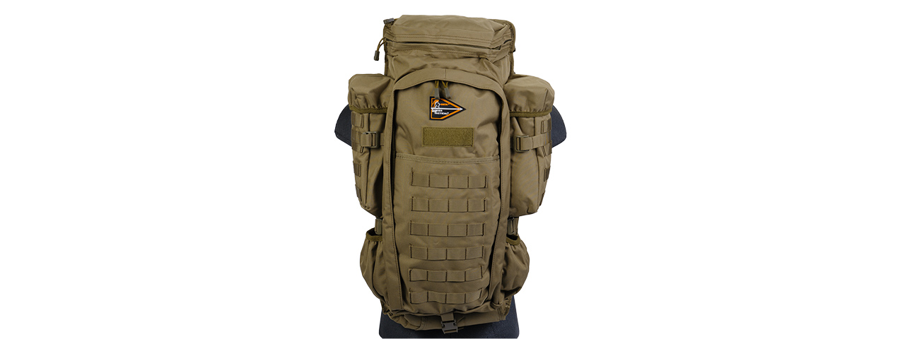 CA-356TN 1000D NYLON RIFLE BACKPACK (TAN) - Click Image to Close