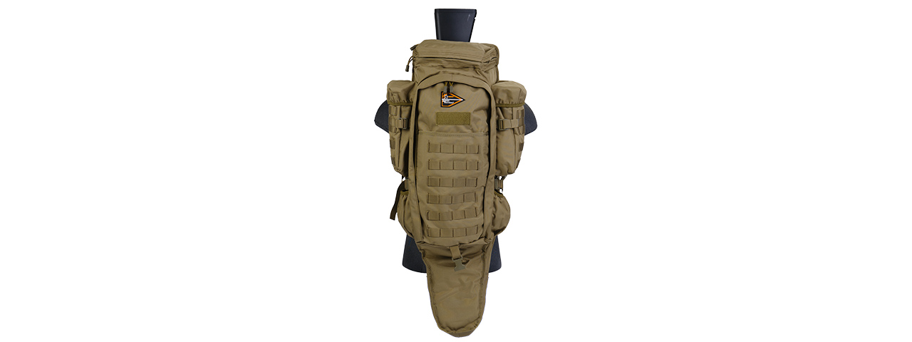 CA-356TN 1000D NYLON RIFLE BACKPACK (TAN)