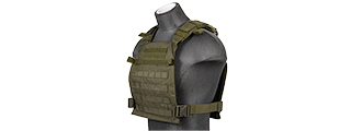 CA-883GN Nylon Lightweight Tactical Vest (OD Green)