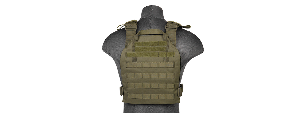 CA-883GN Nylon Lightweight Tactical Vest (OD Green)