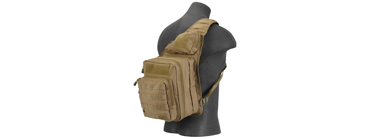 CA-981TN 1000D NYLON MESSAGER BAG (TAN) - Click Image to Close