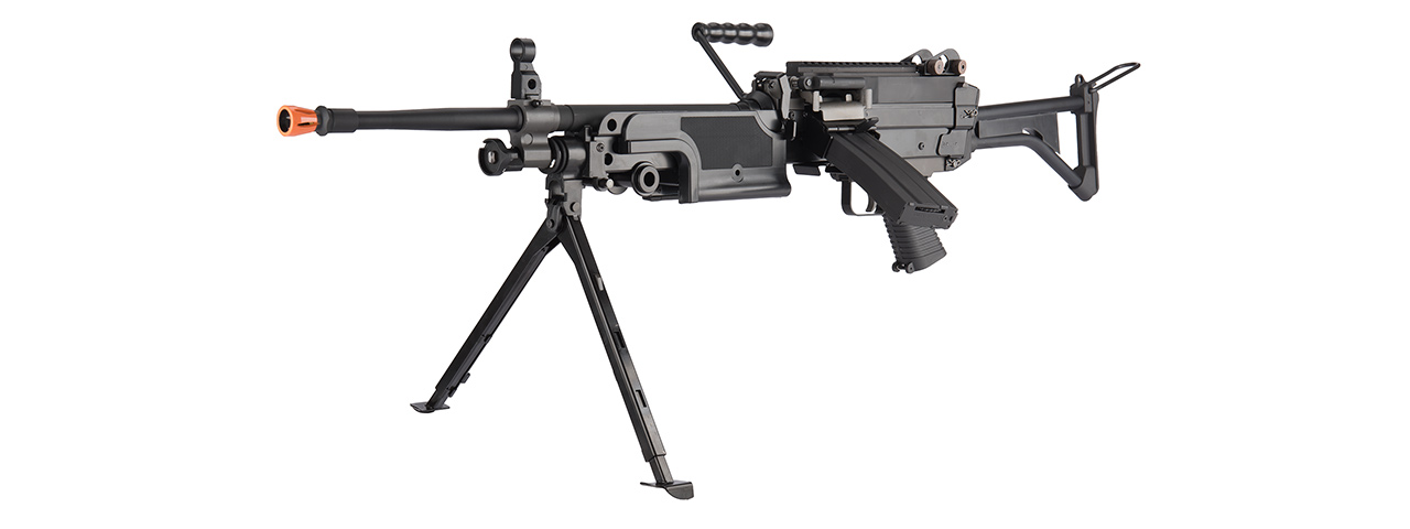 CA-CA006M CA249 MK1 Airsoft LMG Rifle (Black) - Click Image to Close