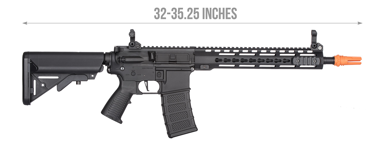 Classic Army KM12 Skirmish Series M4 Airsoft AEG Rifle (Color: Black) - Click Image to Close