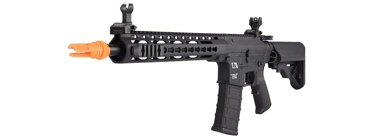 Classic Army KM12 Skirmish Series M4 Airsoft AEG Rifle (Color: Black) - Click Image to Close