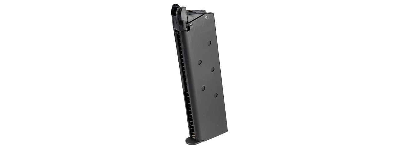 Double Bell M1911 Polymer Slide Gas Blowback Airsoft Pistol (Black)