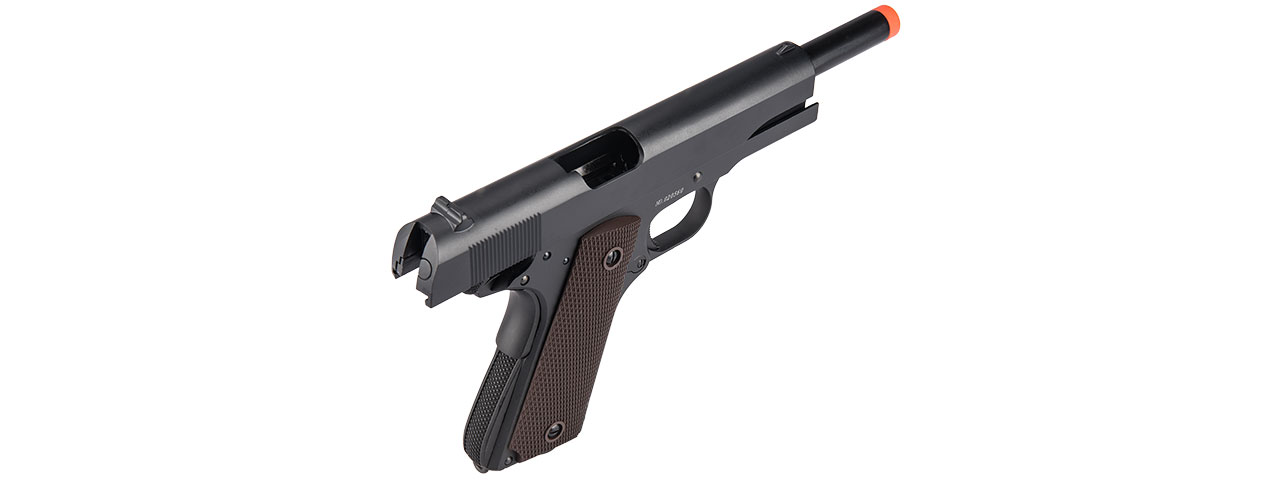 Double Bell M1911 GBB Airsoft Pistol Type 1 - Low Velocity (Black)