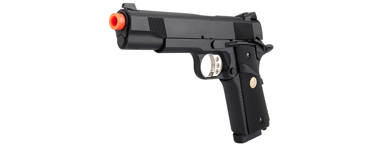 Double Bell M1911 MEU GBB Airsoft Pistol (Black)