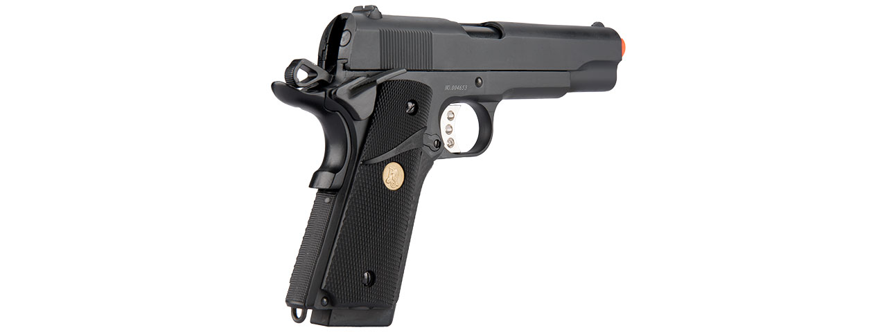 Double Bell Gas Blowback Full Marking M1911 MEU Airsoft Pistol - Click Image to Close