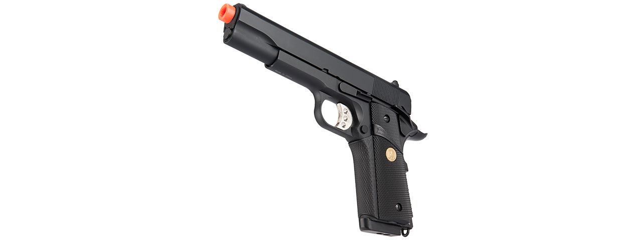 Double Bell Gas Blowback Full Marking M1911 MEU Airsoft Pistol - Click Image to Close