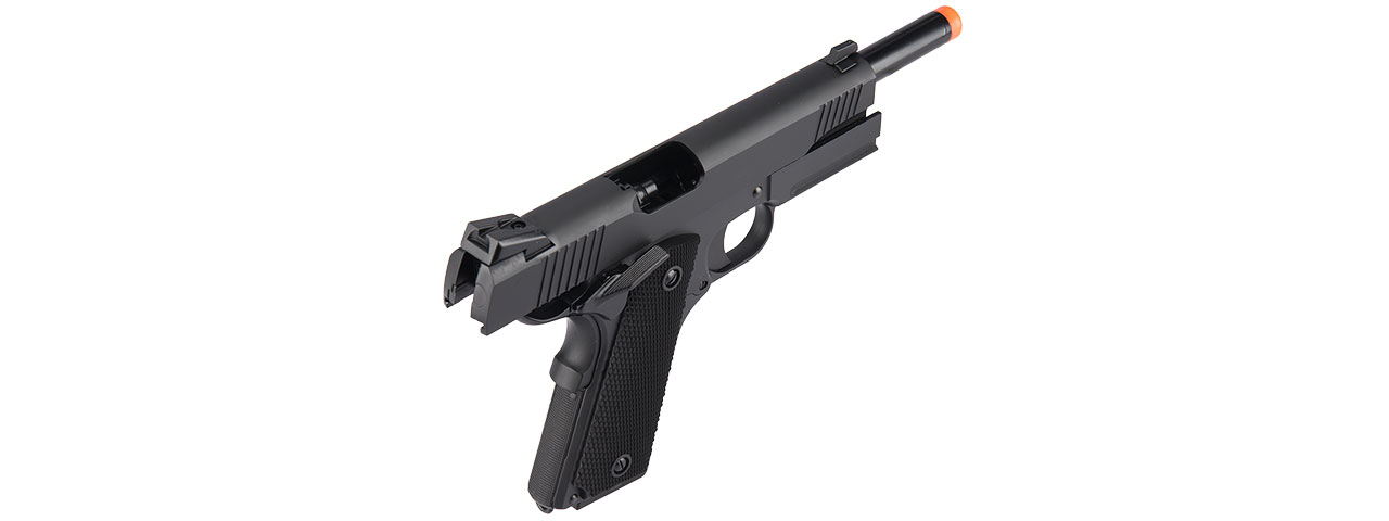 Double Bell Gas Blowback CQB 1911 Tactical Airsoft Pistol (Black)