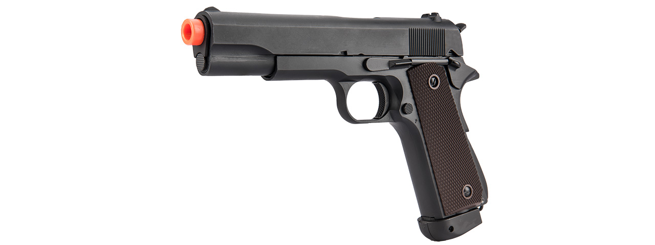 DOUBLE BELL M1911 CO2 AIRSOFT PISTOL TYPE 1 - HIGH VELOCITY (BLACK) - Click Image to Close