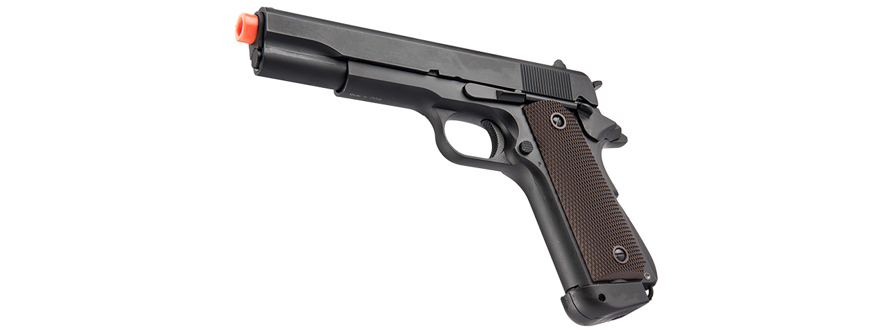 DOUBLE BELL M1911 CO2 AIRSOFT PISTOL TYPE 1 - HIGH VELOCITY (BLACK) - Click Image to Close