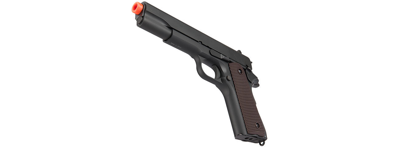 DOUBLE BELL1911 GAS BLOWBACK AIRSOFT PISTOL (BLACK) - Click Image to Close