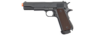 DOUBLE BELL M1911 CO2 BLOWBACK AIRSOFT PISTOL - 400+ FPS (BLACK)