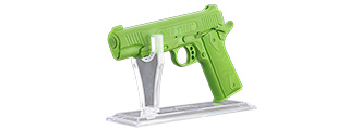 DB-M901 TRANSPARENT POLYMER PISTOL LIGHTWEIGHT DISPLAY STAND