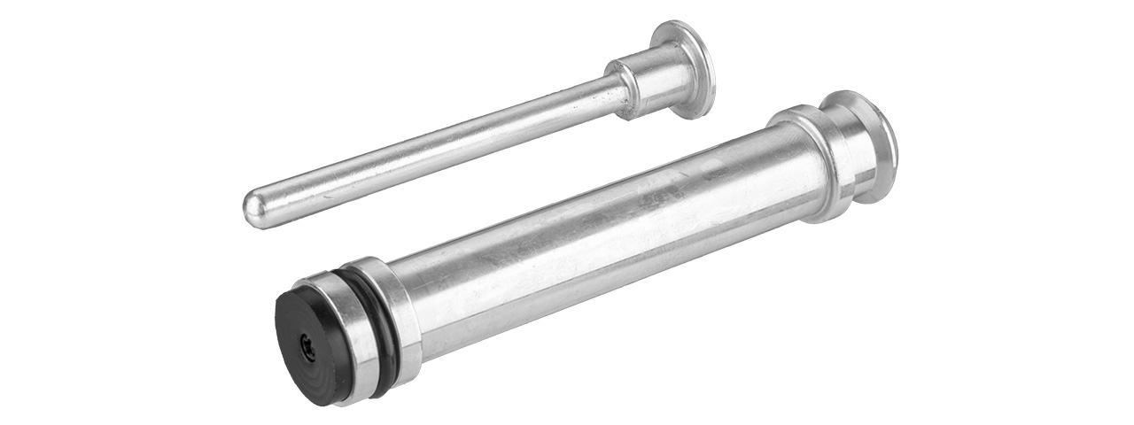 DB-VSR-10-VSR-10 METAL PISTON AND SPRING GUIDE SET (SILVER) - Click Image to Close