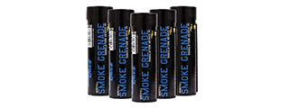 Enola Gaye Pack of 5 WP40 High Output Airsoft Wire Pull Smoke Grenade (Color: Blue)