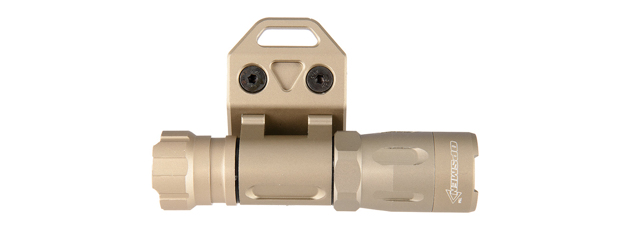 OPSMEN TACTICAL 800-LUMEN KEYMOD WEAPON LIGHT - TAN