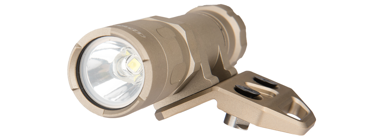 OPSMEN TACTICAL 800-LUMEN KEYMOD WEAPON LIGHT - TAN - Click Image to Close