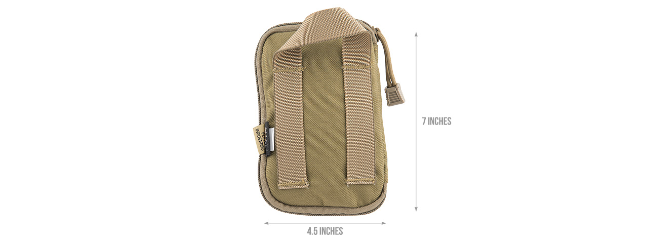 FY-BGA08KH MINI DUTY ACCESSORIES BAG (KHAKI) - Click Image to Close