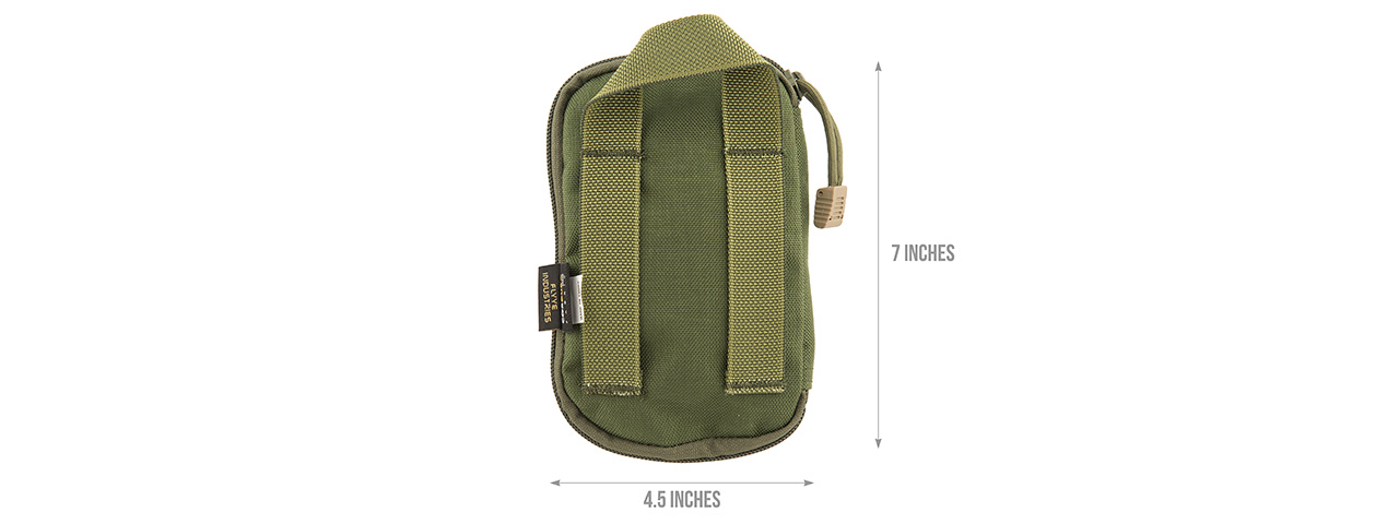 FY-BGA08OD MINI DUTY ACCESSORIES BAG (OD GREEN) - Click Image to Close