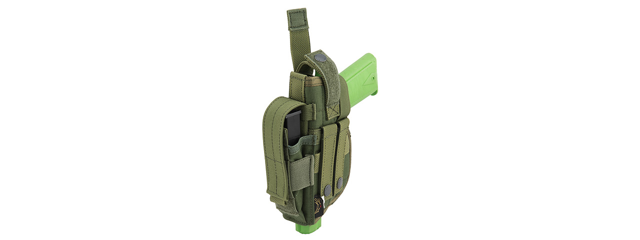 FY-HRB06OD 1911 RIGHT HANDED PISTOL HOLSTER (OD GREEN) - Click Image to Close