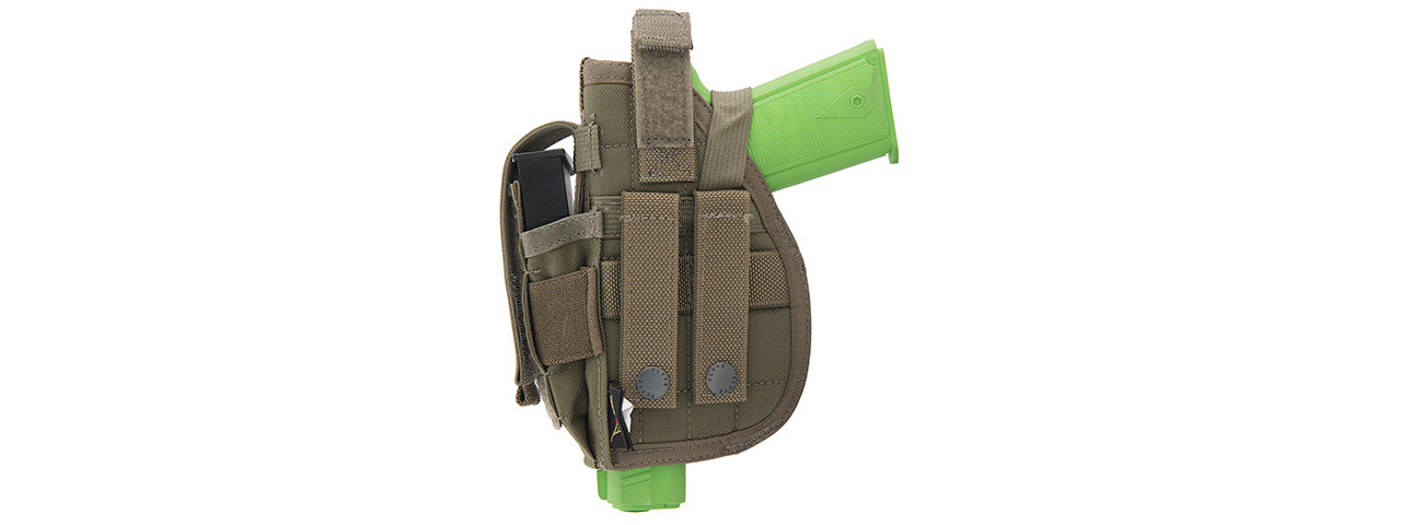 FY-HRB06RG 1911 RIGHT HANDED PISTOL HOLSTER (RANGER GREEN) - Click Image to Close