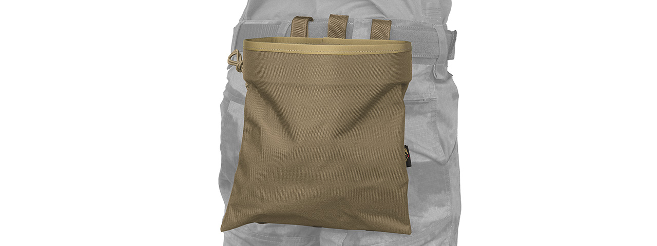 FY-PHM13KH SNAP-BUTTON TACTICAL ROLL-UP DROP POUCH (KHAKI)