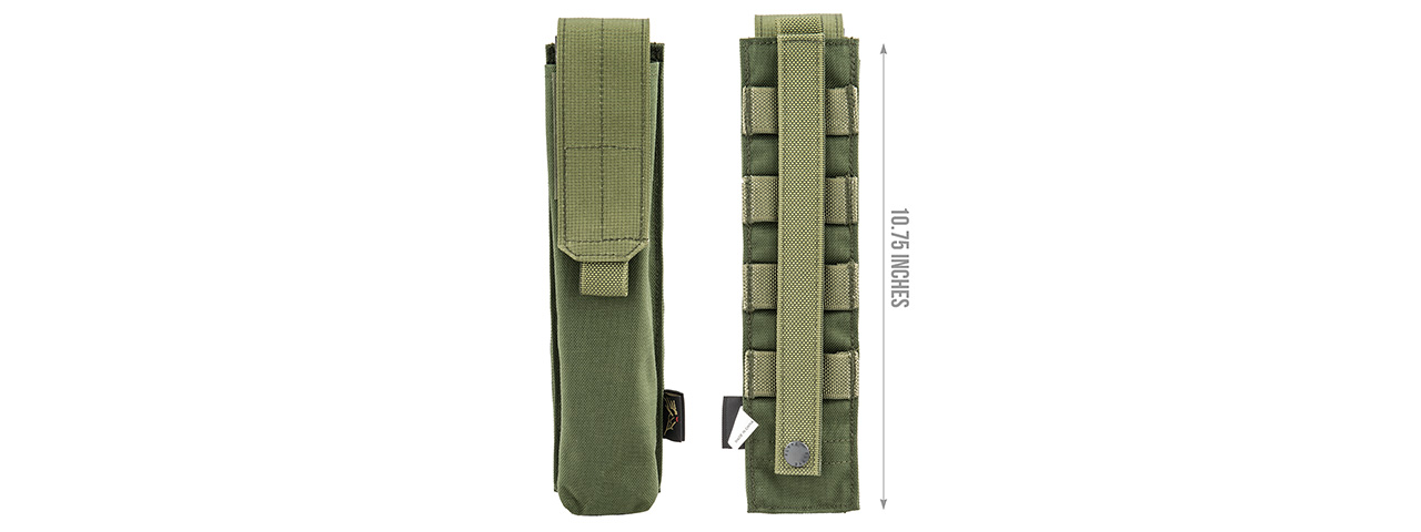 FY-PHM21OD SINGLE UMP/P90 MAGAZINE POUCH (OD GREEN) - Click Image to Close