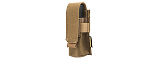 FY-PHP04CB Molle Single 9mm Pistol Magazine Pouch (Coyote Brown)