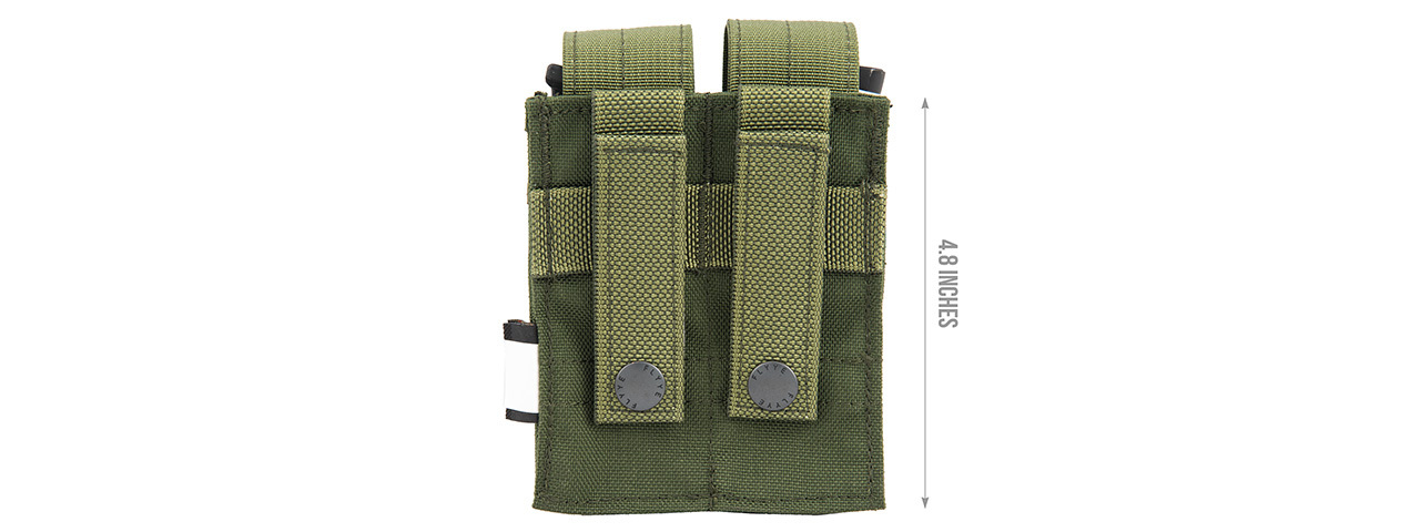 FY-PHP05OD Molle Double Pistol Magazine Pouch (OD Green)