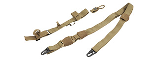 FY-SLS03CB 1000D Nylon Tactical Three Point Sling (Coyote Brown)