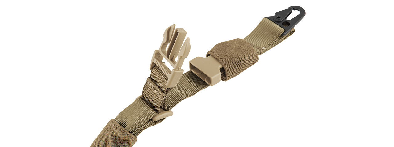 FY-SLS03CB 1000D Nylon Tactical Three Point Sling (Coyote Brown) - Click Image to Close