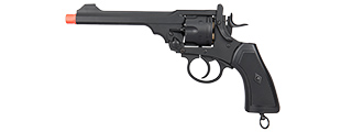 G293 Full Metal CO2 Powered Revolver Pistol (Black)