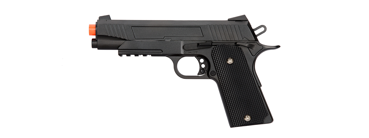 G38B Spring Powered 1911 Metal Training Pistol (Black)