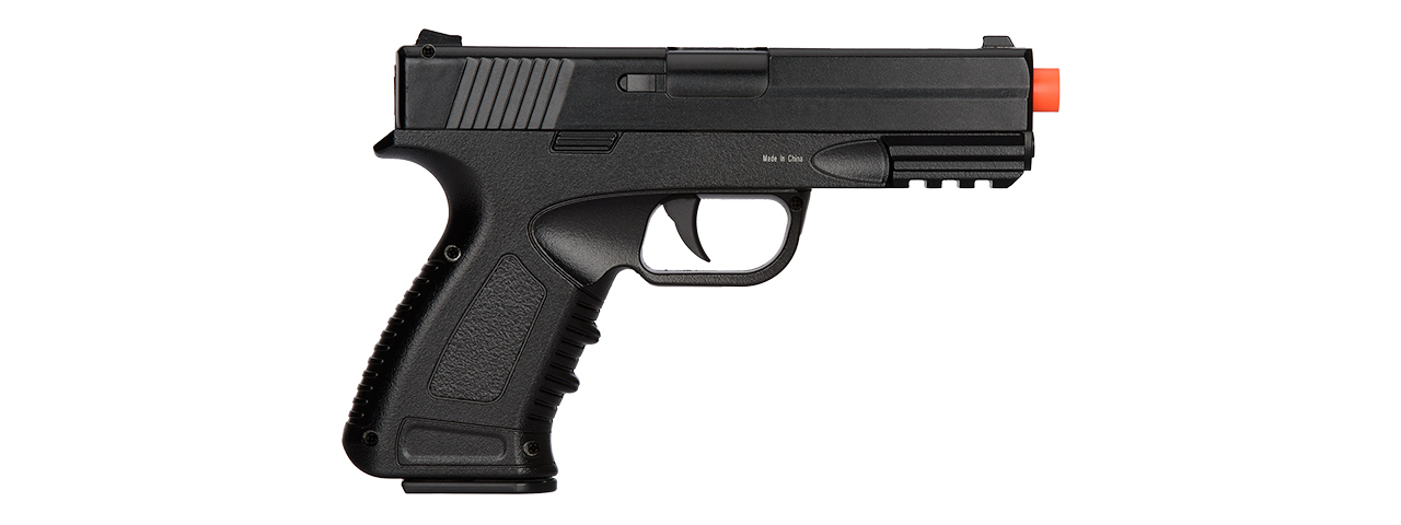 G39B Spring Metal Compact Training Pistol w/ Safety (Black)