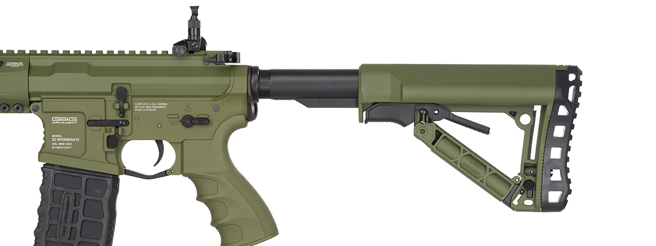 G&G Combat Machine CM16 Predator Airsoft AEG Rifle with KeyMod Rail (Color: Hunter Green)