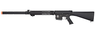 G&G COMBAT AIRSOFT FULL METAL GR25 AEG SNIPER RIFLE - BLACK