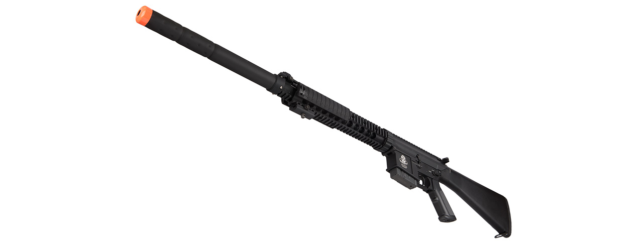 G&G COMBAT AIRSOFT FULL METAL GR25 AEG SNIPER RIFLE - BLACK