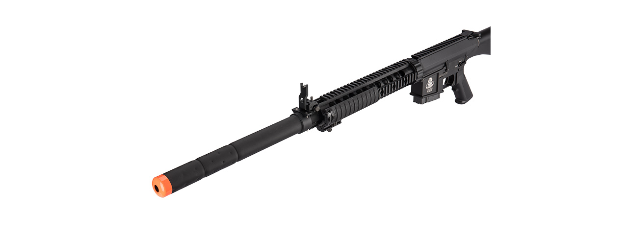 G&G COMBAT AIRSOFT FULL METAL GR25 AEG SNIPER RIFLE - BLACK