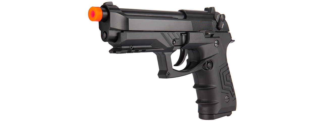 HGC-173BBB HG-173 M92 CO2 BLOWBACK SEMI AUTO AIRSOFT PISTOL (BLACK)