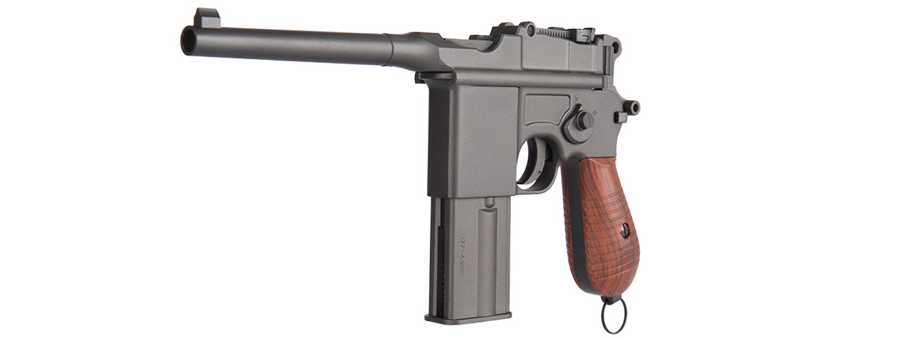 HK-2251807 LEGENDS M712 WWII FULL AUTO METAL AIRGUN PISTOL (BLACK)