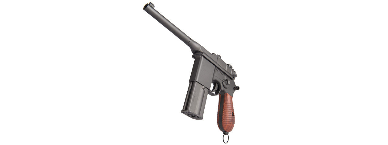 HK-2251807 LEGENDS M712 WWII FULL AUTO METAL AIRGUN PISTOL (BLACK)