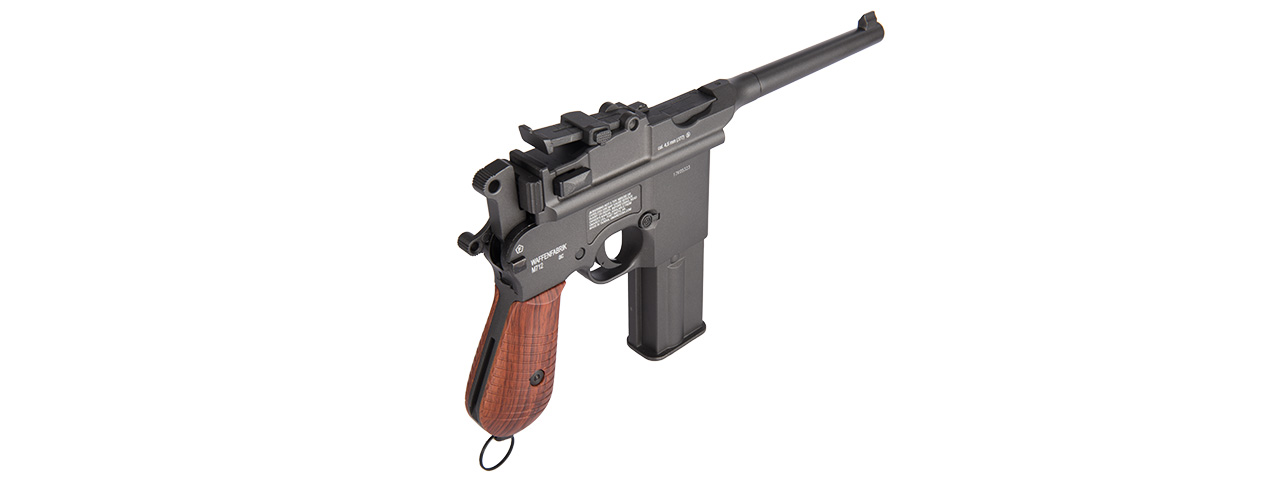 HK-2251807 LEGENDS M712 WWII FULL AUTO METAL AIRGUN PISTOL (BLACK)