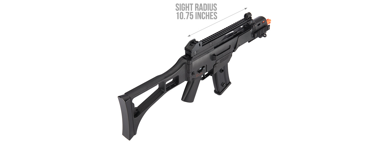 H&K Licensed S&T G36C CQB Carbine Airsoft AEG Rifle (Color: Black) - Click Image to Close